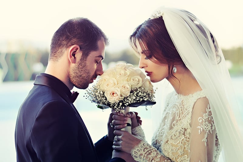 Bride with Flower Crown