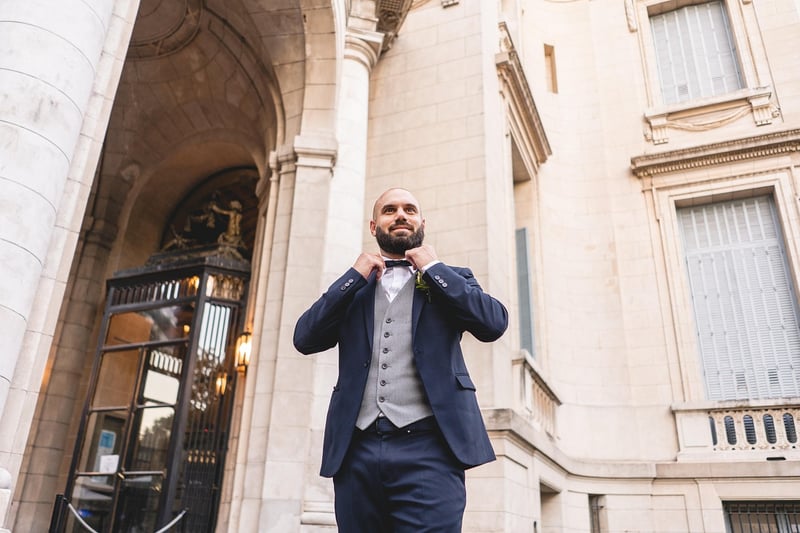 Groom in Suit